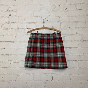 J. Crew Plaid Skirt